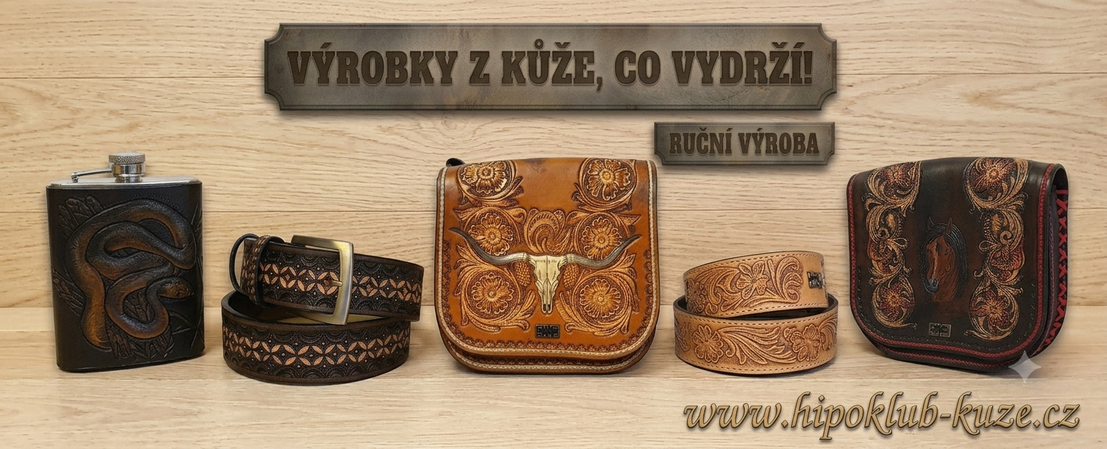 Kabelky od Hipoklub kůže